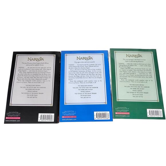 The Chronicles of Narnia: 7 Books Box Set by C.S. Lewis Boxed Set Paperbacks - Picture 6 of 10